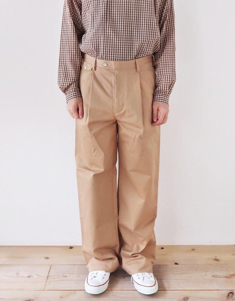 AURALEE】 WASHED FINX CHINO ONE-TUCK PANTS|kink online shop AURALEE】 WASHED FINX CHINO ONE-TUCK PANTS|kink online shop