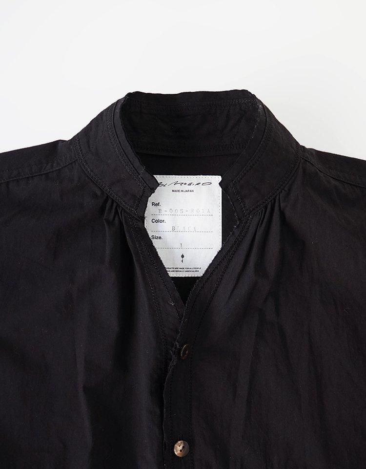 BLACKBIRD】cut off collar shirt / B-005-S01a｜kink online shop