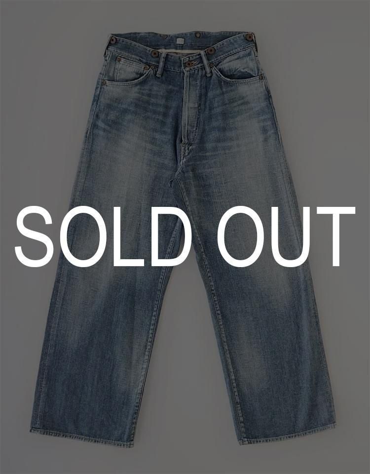 TAIGA TAKAHASHI】 DENIM TROUSERS C.1920'S / LOT. 704｜kink