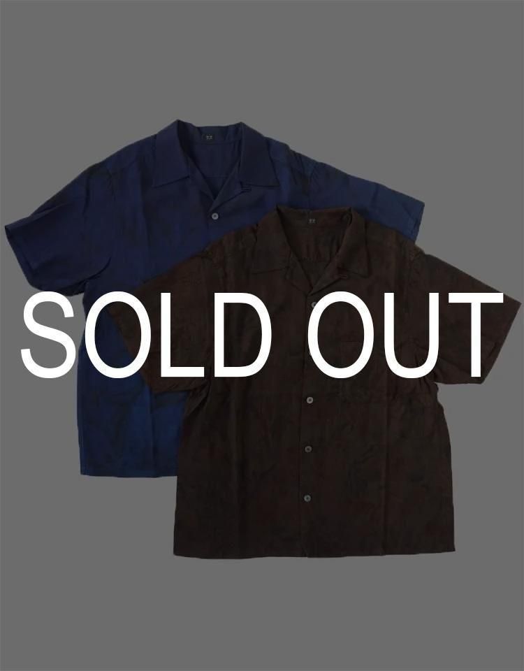taiga takahashi T.T Lot.113 開襟シャツ 24SS Taiga Takahashi | LOT.113 OPEN COLLAR SHIRT