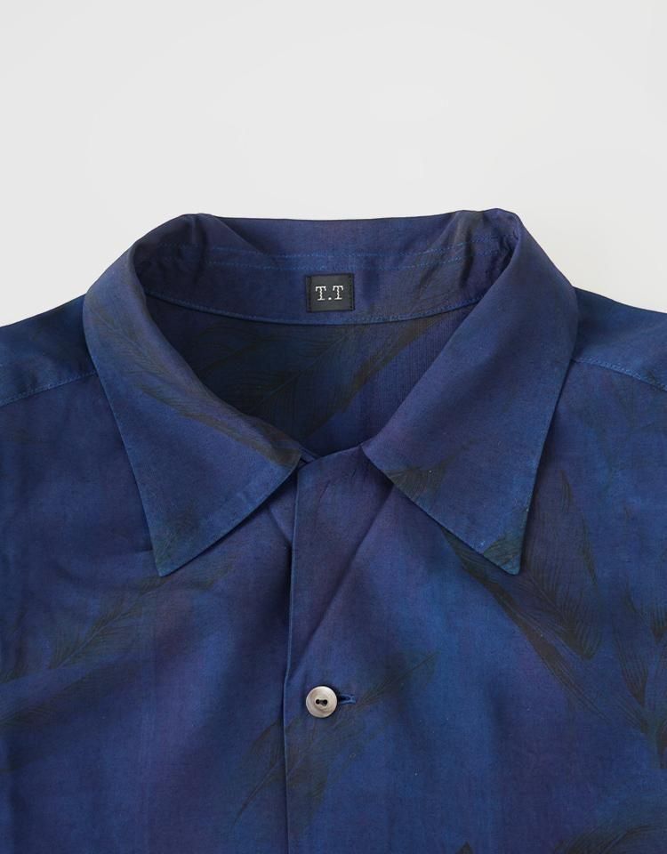 TAIGA TAKAHASHI】OPEN COLLAR SHIRT / LOT.101 ｜kink online shop