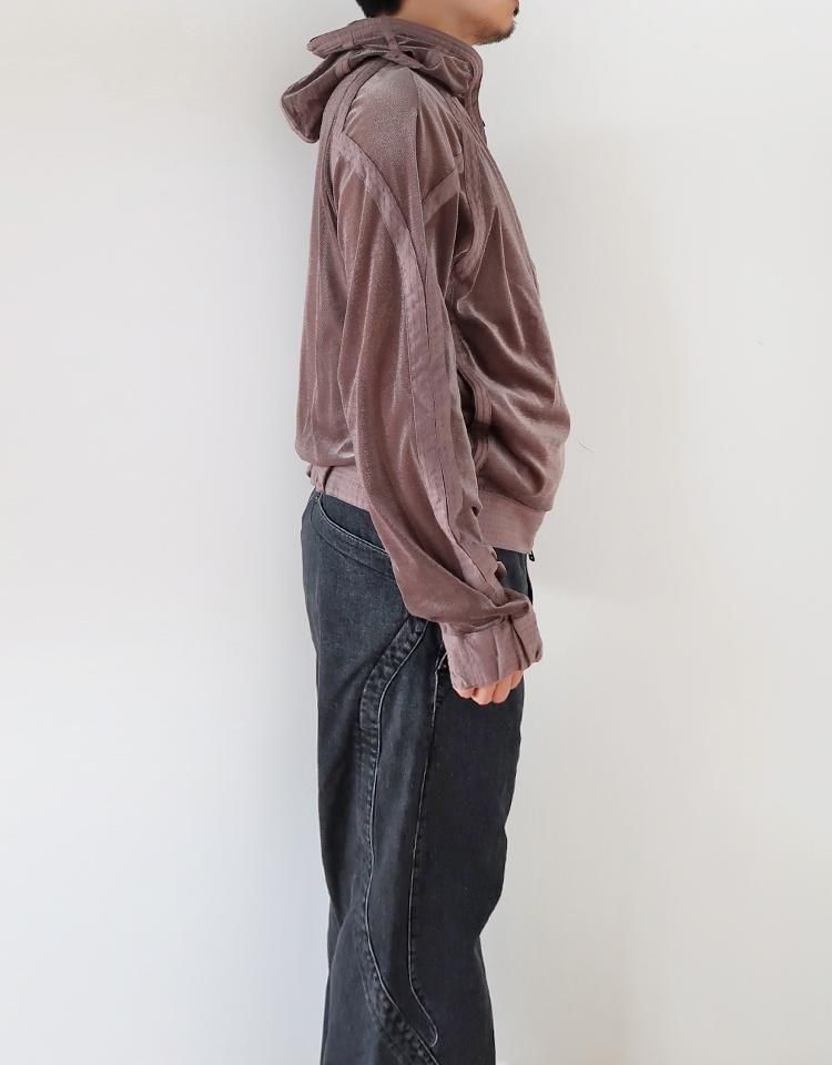 JIAN YE】 MESH HOODIE 参｜kink online shop