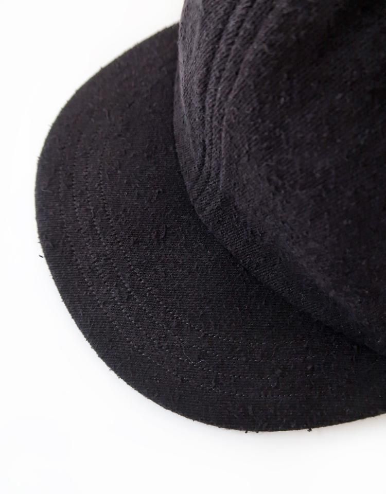 Amazon.co.jp: COMOLI シルクネップ キャップ BLACK コモリ 帽子