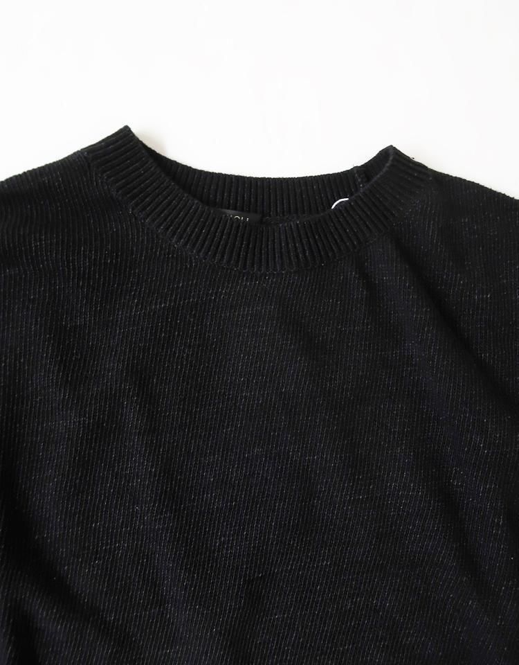 COMOLI】 7Gクルーネックニット / B01-06007|kink online shop COMOLI】 7Gクルーネックニット / B01-06007|kink online shop