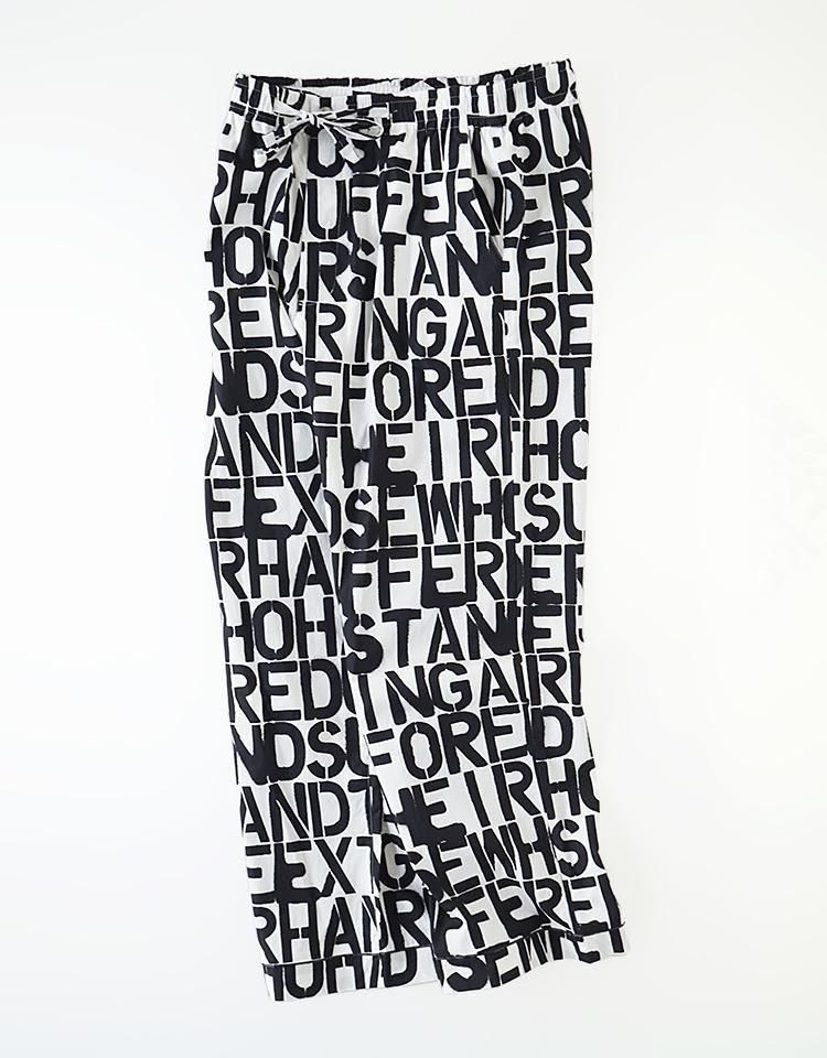 BLACKBIRD】pajama pant / B-005-P03b|kink online shop BLACKBIRD】pajama pant / B-005-P03b|kink online shop