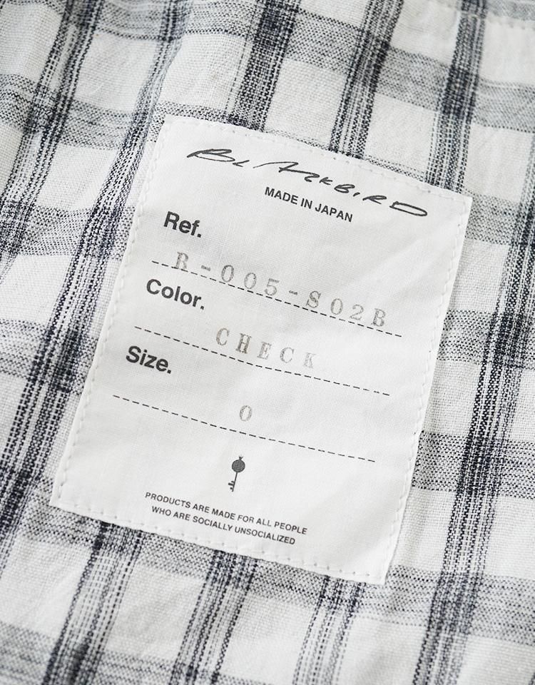 BLACKBIRD】toile shirt / B-005-S02b｜kink online shop