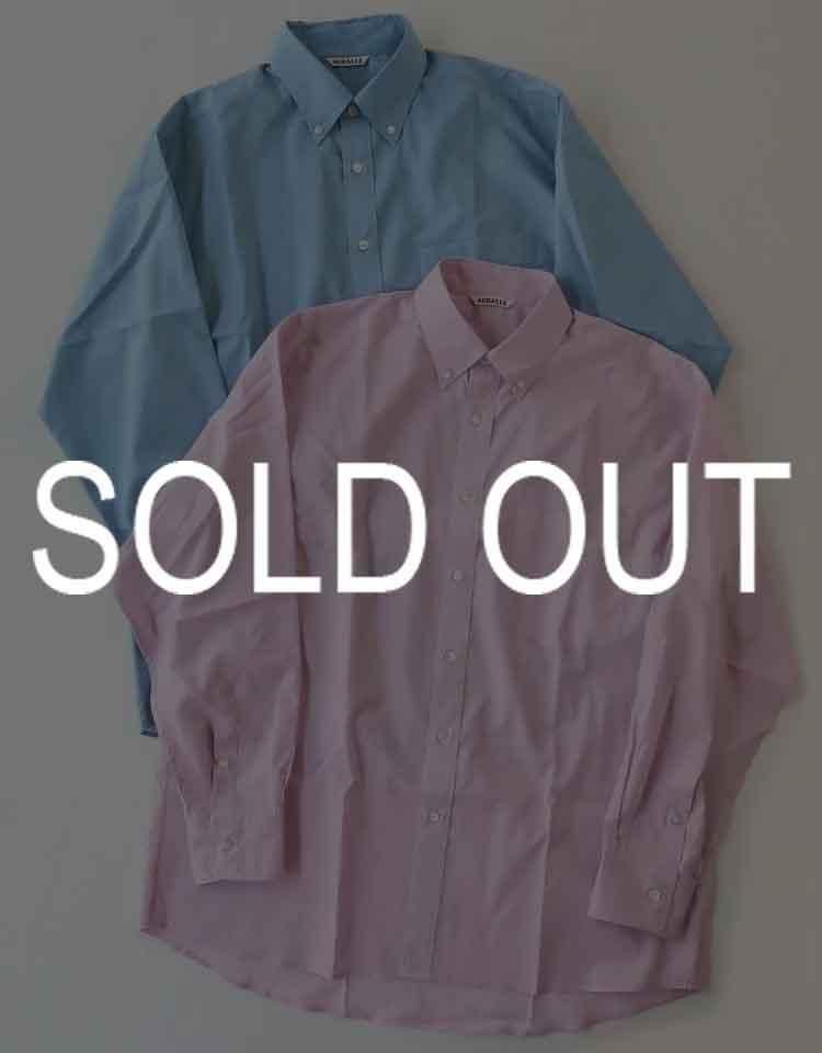 AURALEE / オーラリー | WASHED FINX TWILL SHIRTS (メンズ