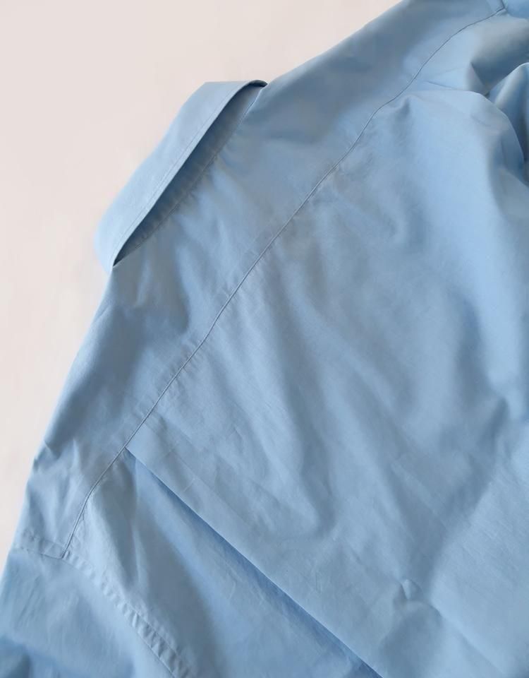AURALEE WASHEDFINX BUTTON DOWN SHIRTサイズ4 Men's Washed Finx Twill Cotton Shirt — Blue – La Garçonne