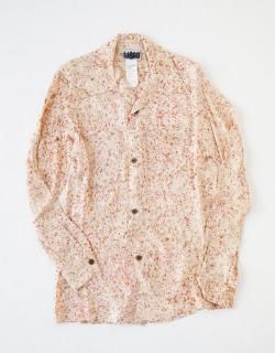 VEGAN SILK FLOWER DYEING SHIRTS / CCFS16UNI A