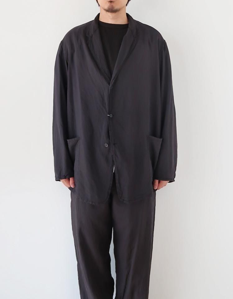 紙タグ付きほぼ新品 COMOLI 25SS シルク製品染ジャケット　サイズ3 COMOLI】 シルク製品染ジャケット / B01-01025｜kink online shop