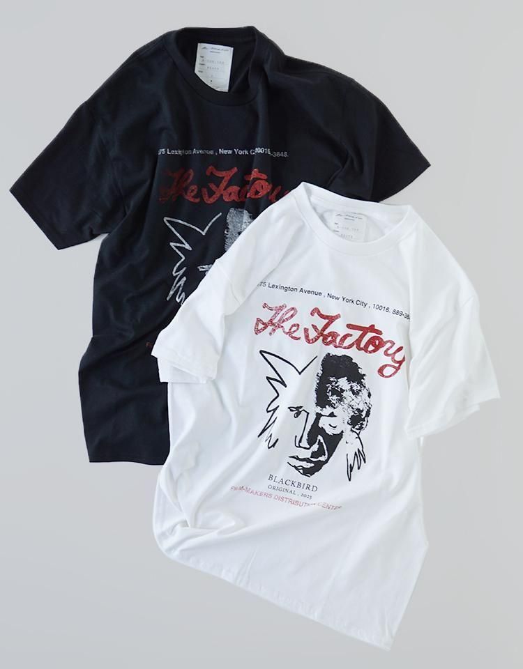明日まで　BLACKBIRD short sleeve cutsewn 01 イデアル公式オンラインショップ / short sleeve cutsewn 01
