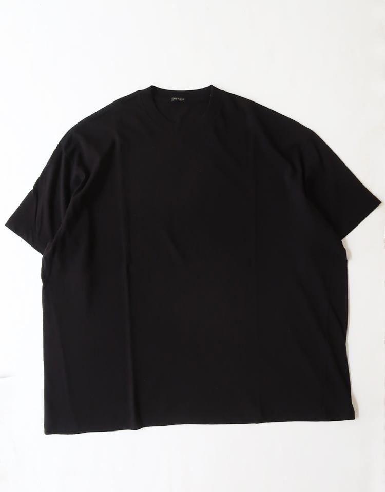 COMOLI】 コットンメッシュ半袖Tシャツ / B01-05036｜kink