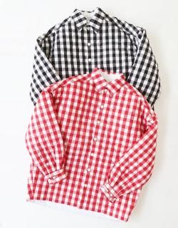QUILTED GINGHAM SHIRT BLOUSON