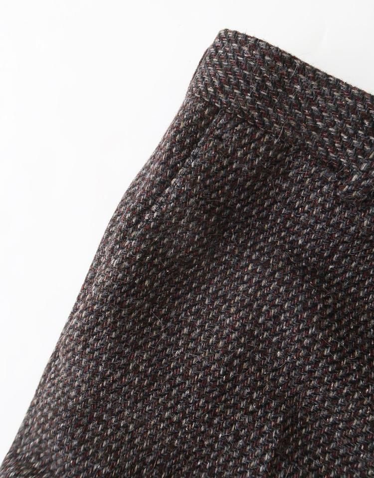 AURALEE】 ALPACA WOOL SILK TWEED SLACKS｜kink online shop