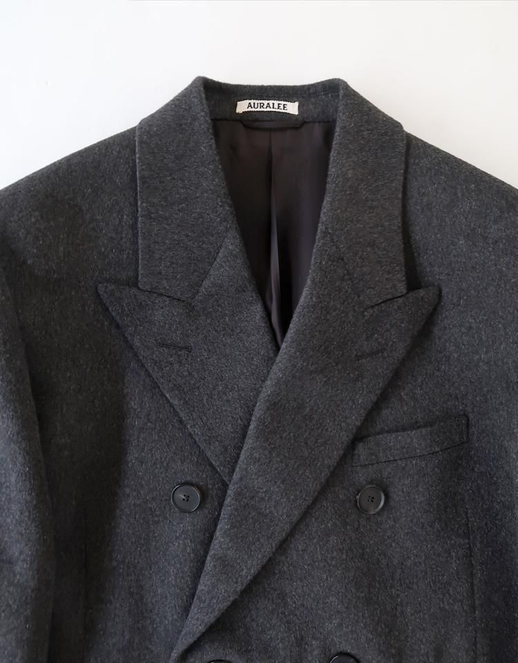 AURALEE】 CASHMERE MOLESKIN COAT｜kink online shop
