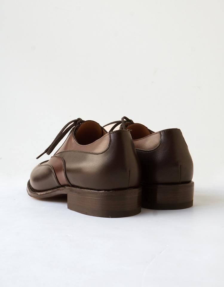 美品　feet* Ⅱ F.LLI Giacometti / MARMOLADA】 Bi-Color Wing Tip Oxford