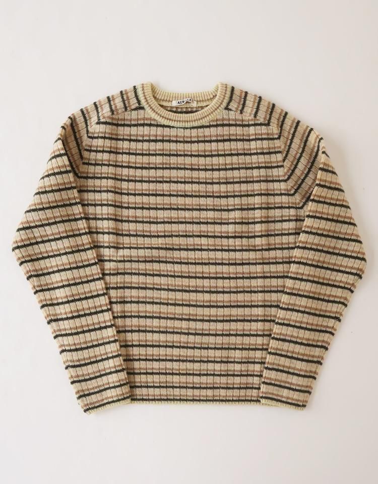 美品 AURALEE SHETLAND WOOL CASHMERE KNIT AURALEE 〉 ⁡ 