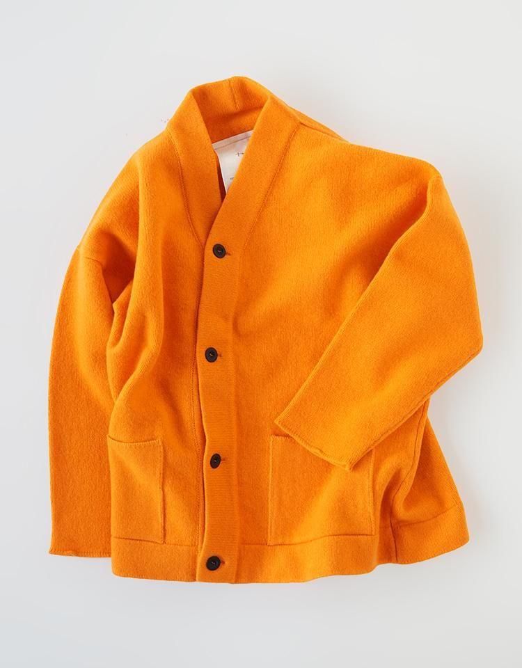 toogood】THE LIBRARIAN CARDIGAN - felted lambs wool｜kink