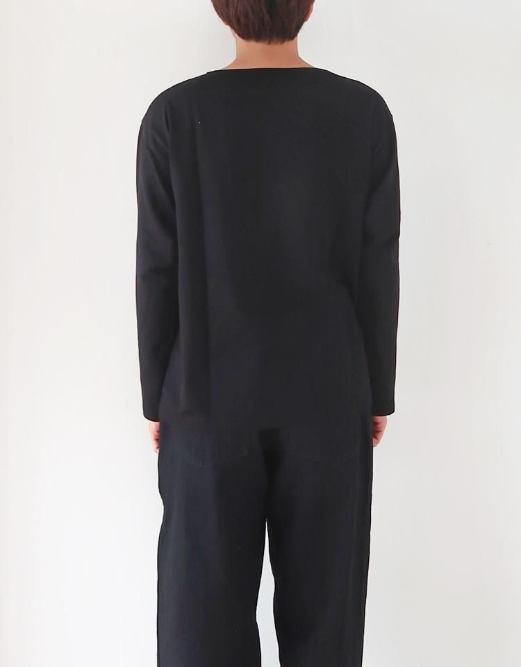 COMOLI】 コットンボートネック / B03-05016｜kink online shop