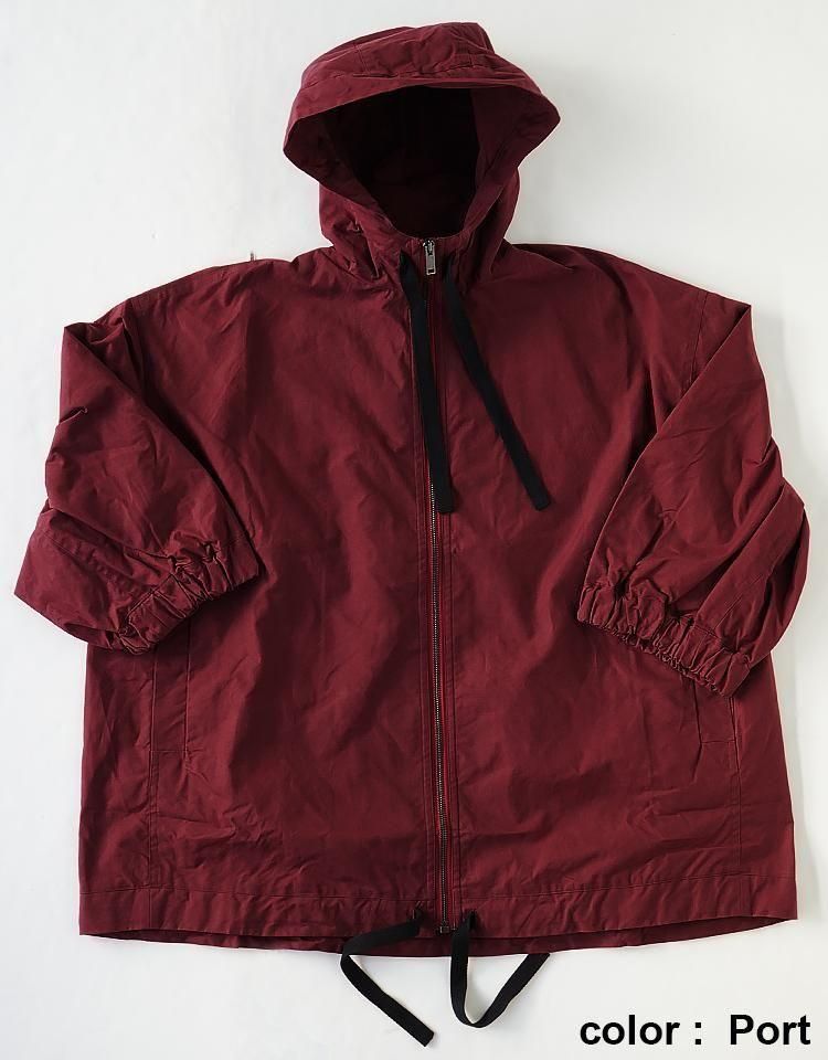 ジャケット・アウター toogood explorer coat L Oversized Shower Proof Hooded Dark Red Coat in 100% Cotton