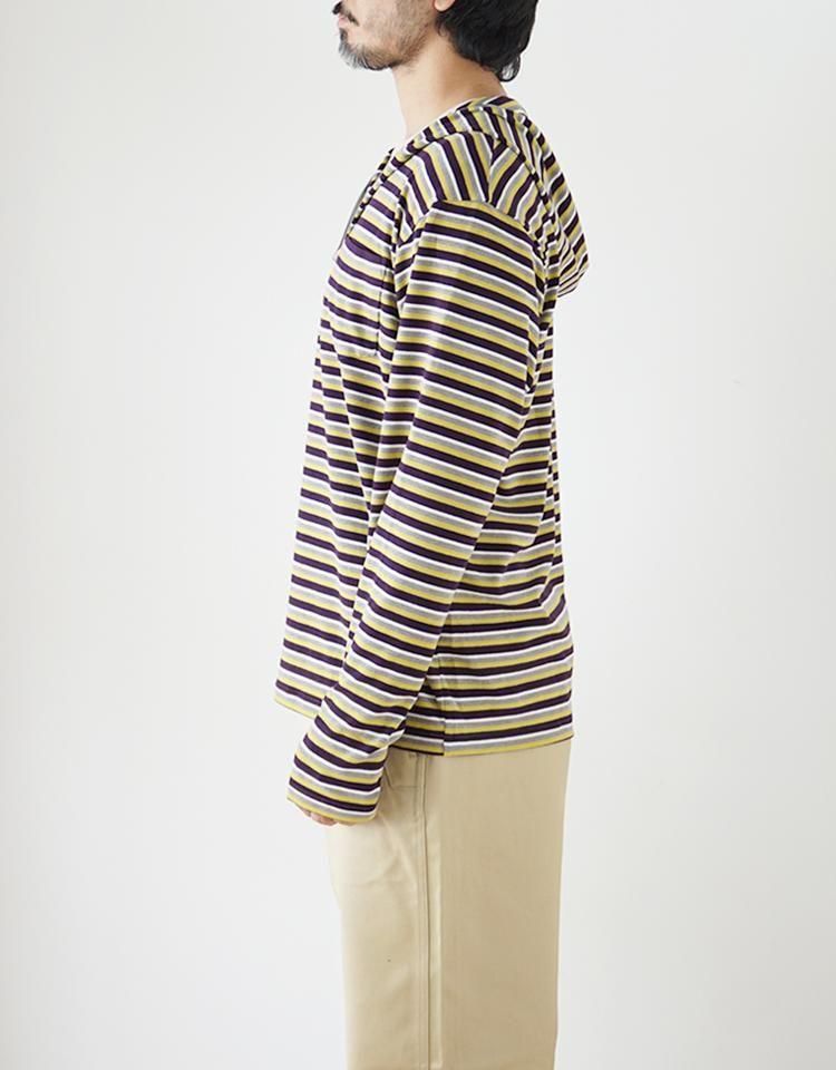 BLACKBIRD】hooded skipper long sleeve cutsewn / B-006-T02