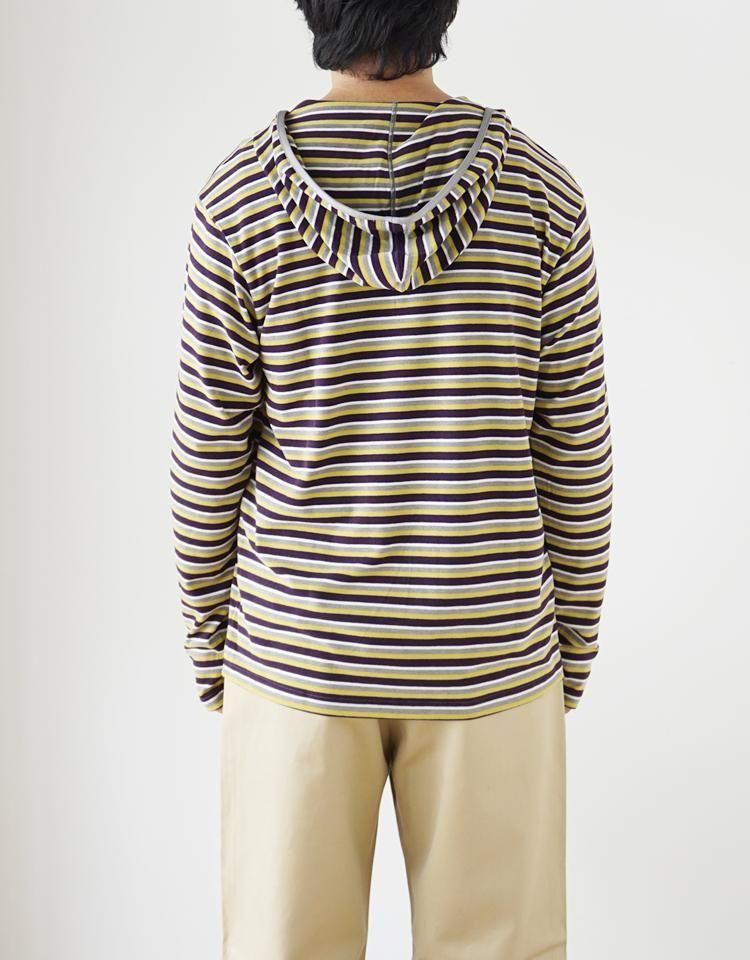 BLACKBIRD】hooded skipper long sleeve cutsewn / B-006-T02｜kink