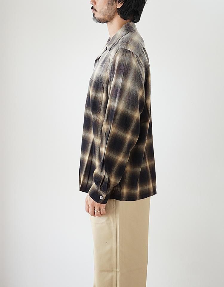 TAIGA TAKAHASHI】OPEN COLLAR SHIRT / LOT.101 ｜kink online shop