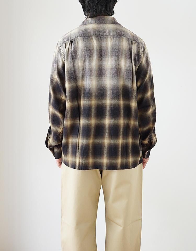 TAIGA TAKAHASHI】OPEN COLLAR SHIRT / LOT.101 ｜kink online shop
