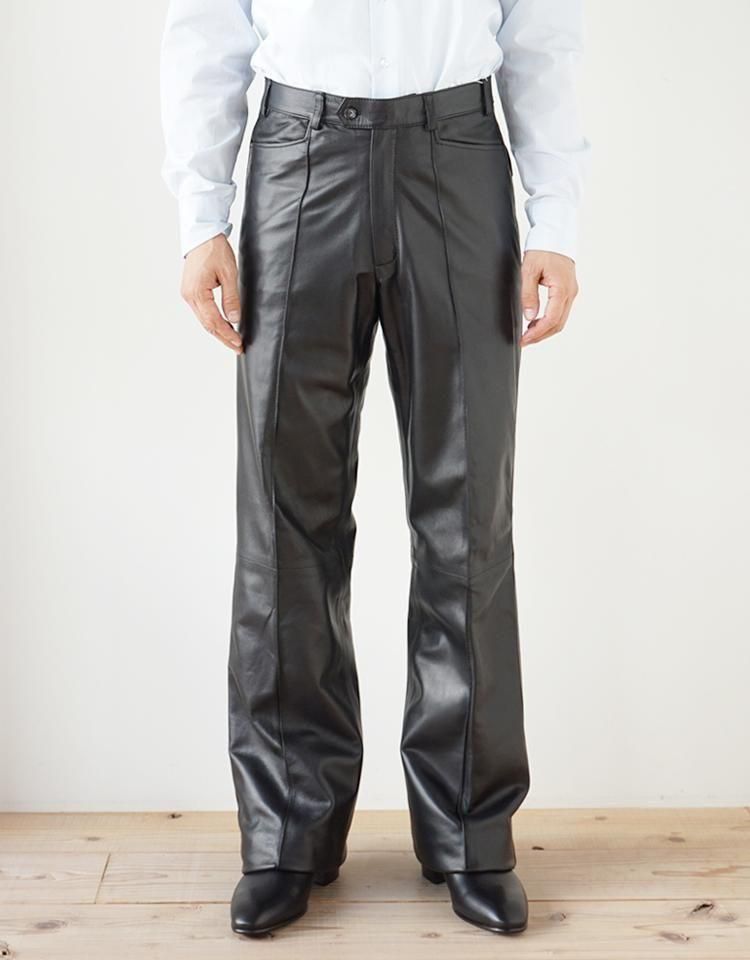 BIBOJA】Flare No Pleats Trousers｜kink online shop