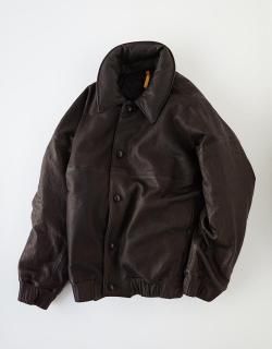 DOWN BLOUSON - deerskin / R19D3