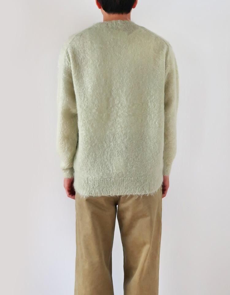 ま*)様 AURALEE BRUSHED SUPER KID MOHAIR KN AURALEE】 BRUSHED SUPER KID MOHAIR KNIT P/O｜kink online shop