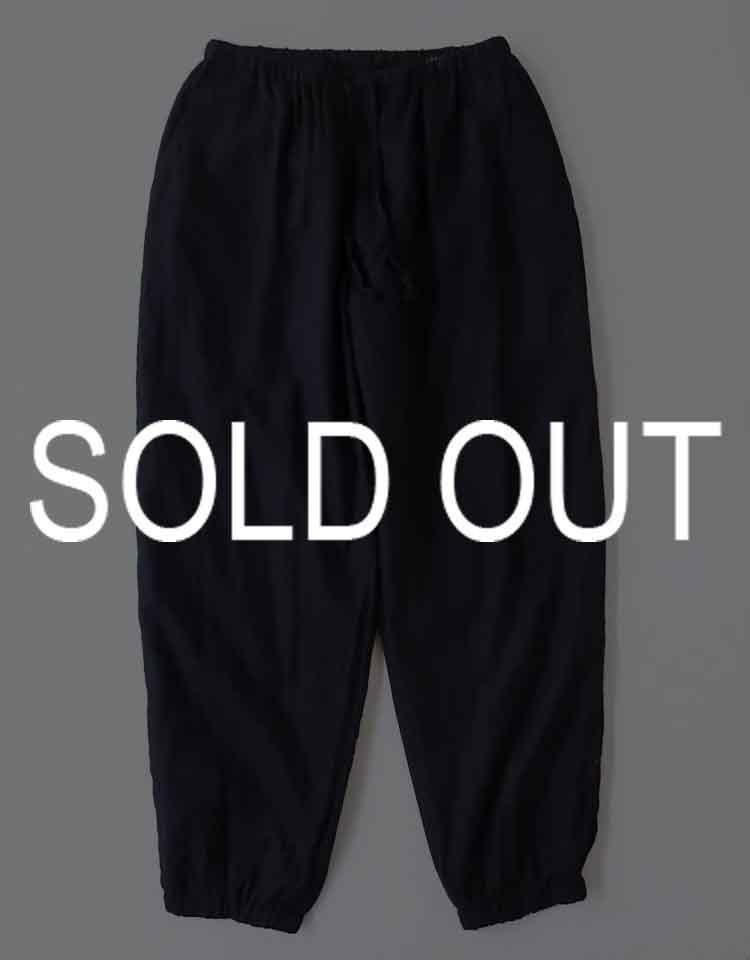 COMOLI 23SSシルクネルドローストリングパンツ COMOLI シルクネル ドローストリングパンツ | Less Higashikawa