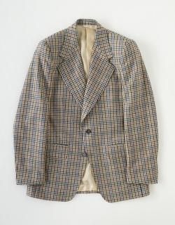 SINGLE-BREASTED JACKET - Milled Wool Twill