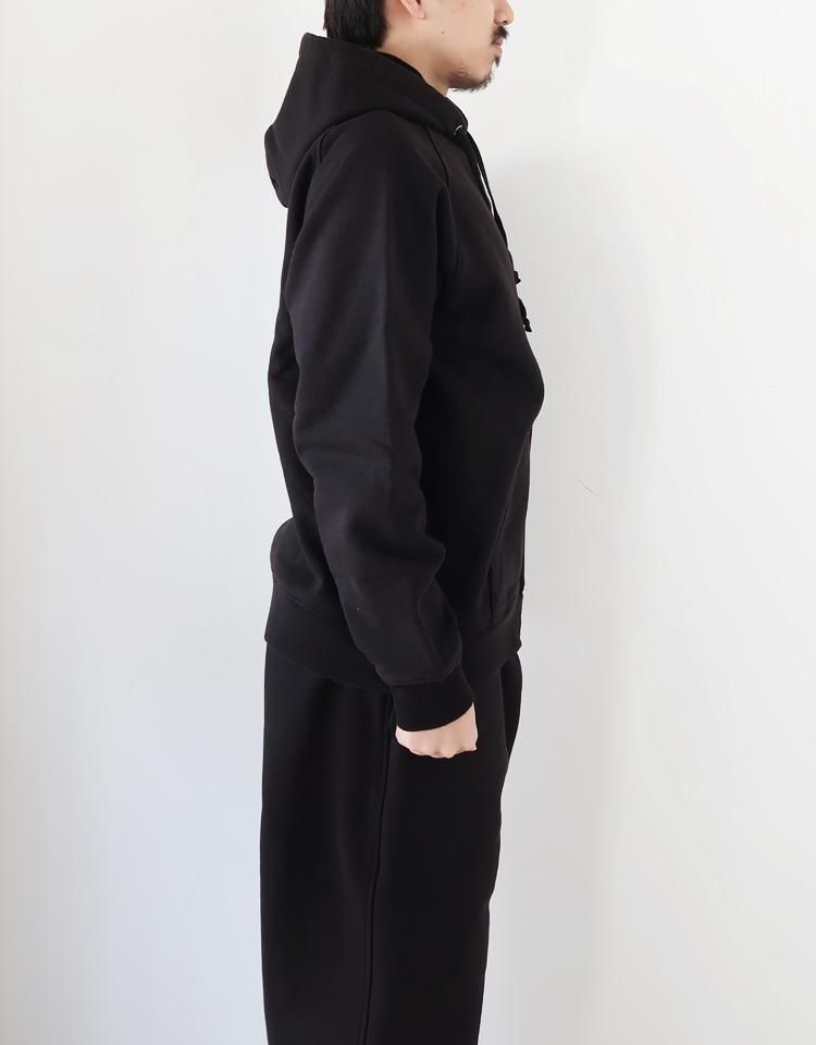 COMOLI】 コットン裏毛ジップパーカ / C03-05001｜kink online shop