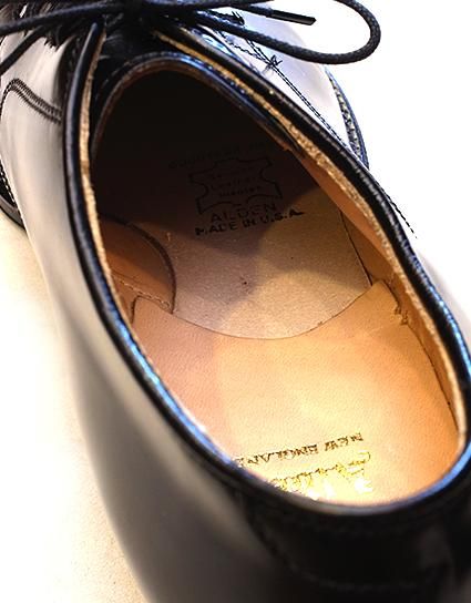 ALDEN】 #56251 / Black Cordovan Cap Toe - Modified Last