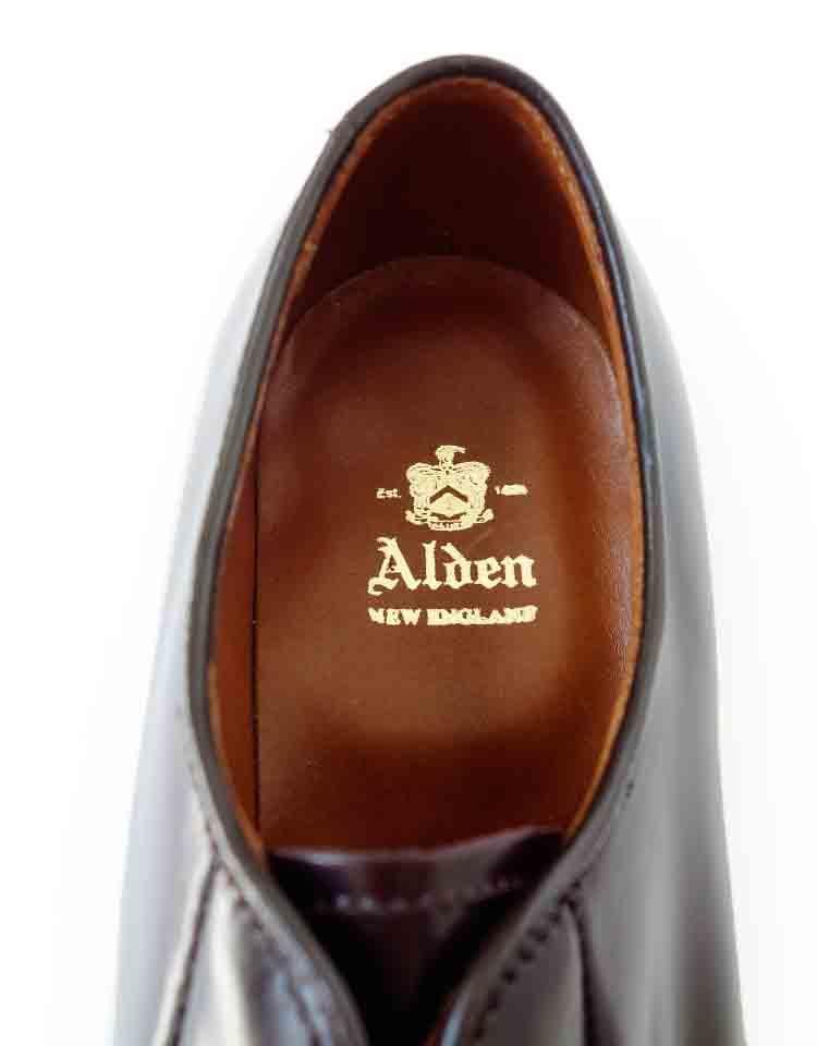 Alden 990ブラウン美品 ALDEN(オールデン) レザーシューズ990 990 ブラウン サイズ 8D