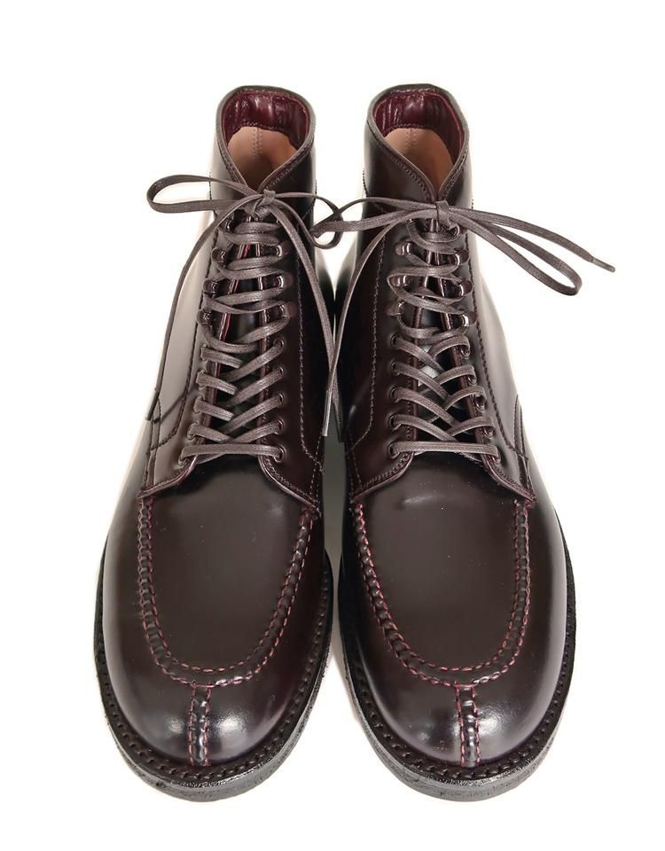 ALDEN 4540H TANKER BOOTS CORDOVAN #8 7D - 靴