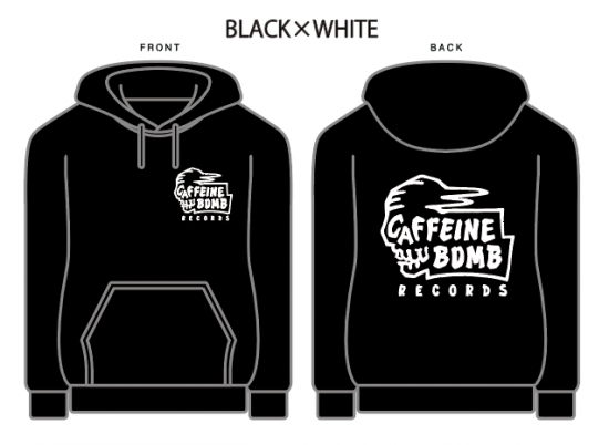 【CAFFEINE BOMB】Skull pull over hoodie