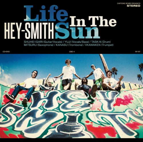 【HEY-SMITH】Life In The Sun【初回限定盤】 - CAFFEINE BOMB OFFICIAL ONLINE STORE  [バンドグッズ、バンドTシャツ通販]