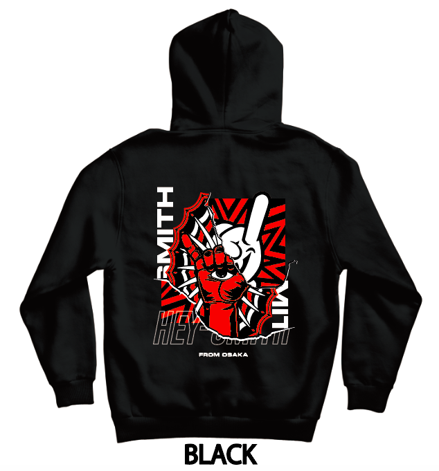 【HEY-SMITH】 D pullover hoodie 