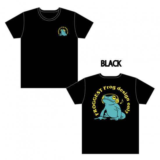【FROGGEST】HEADPHONE FROG T A