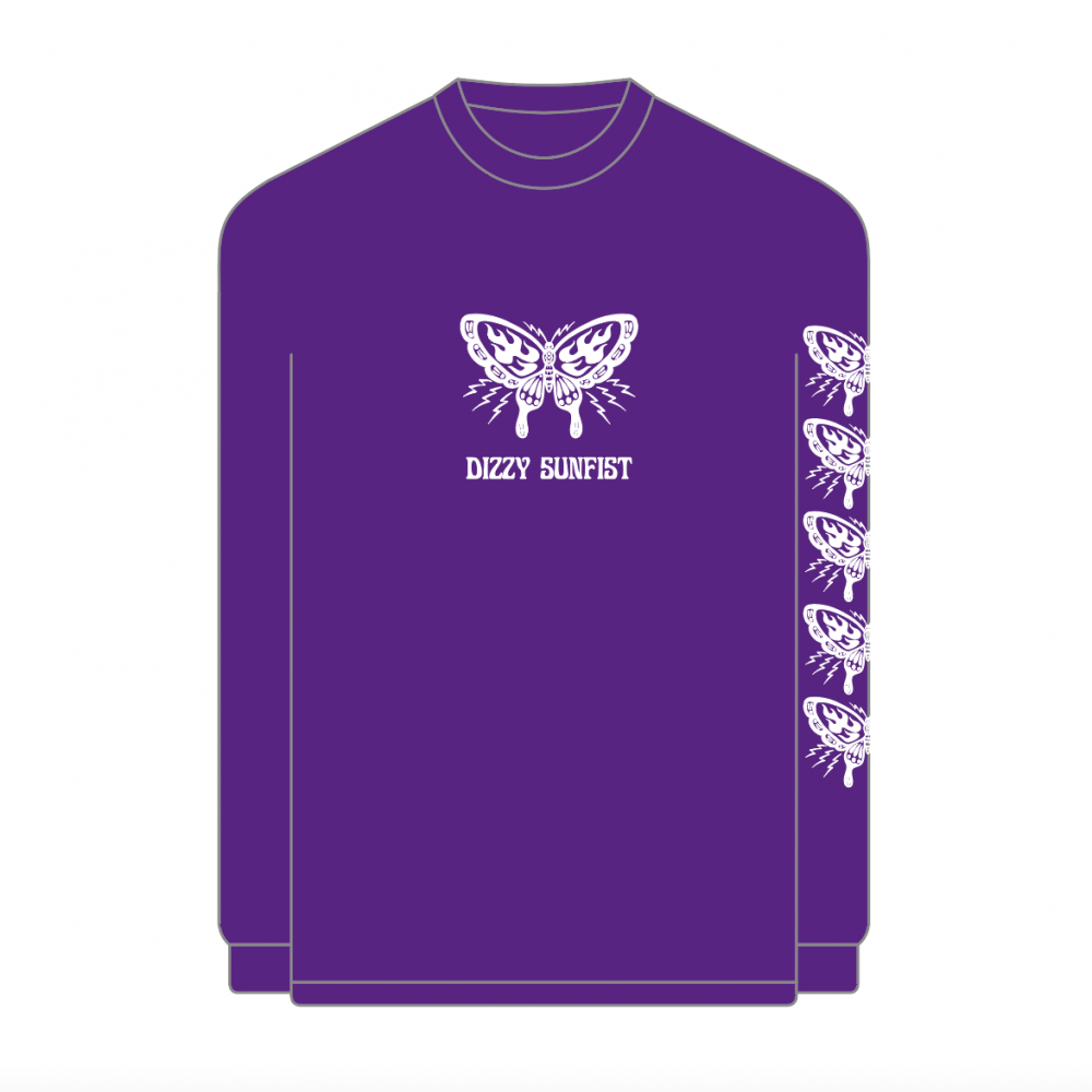 【Dizzy Sunfist】Butterfly  Longsleeve T