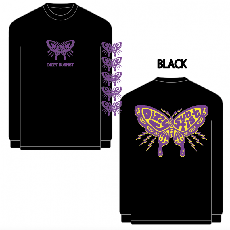 Dizzy SunfistButterfly  Longsleeve T