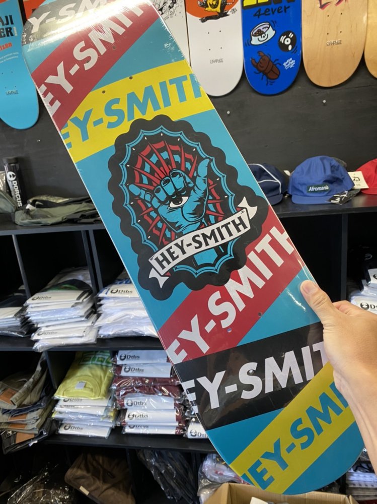 HEY-SMITH スケートボードデッキ