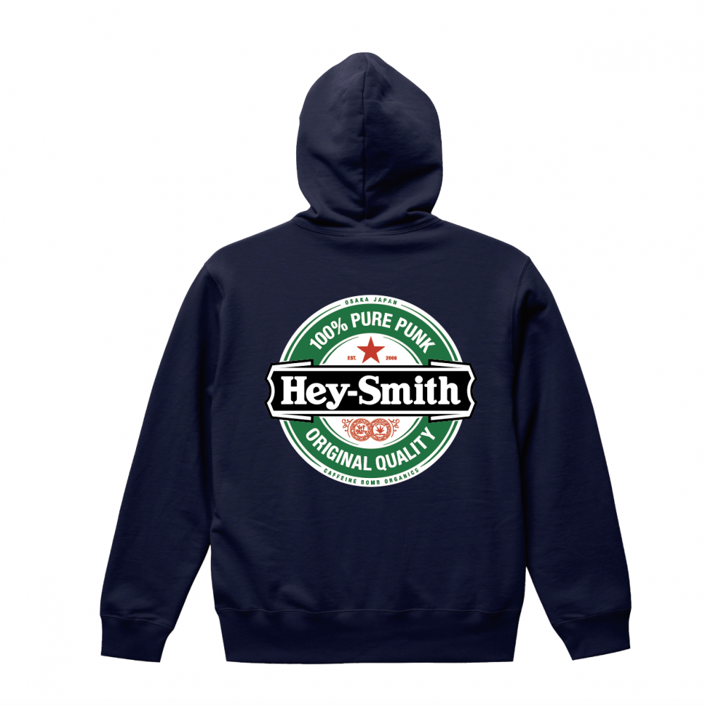 HEY-SMITH】HEYneken pullover hoodie - CAFFEINE BOMB OFFICIAL