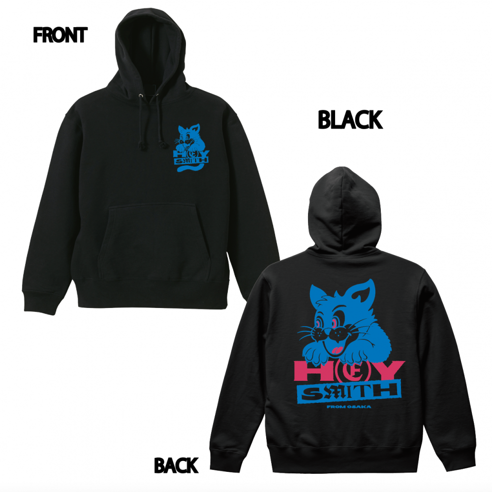 【HEY-SMITH】CAT pullover hoodie