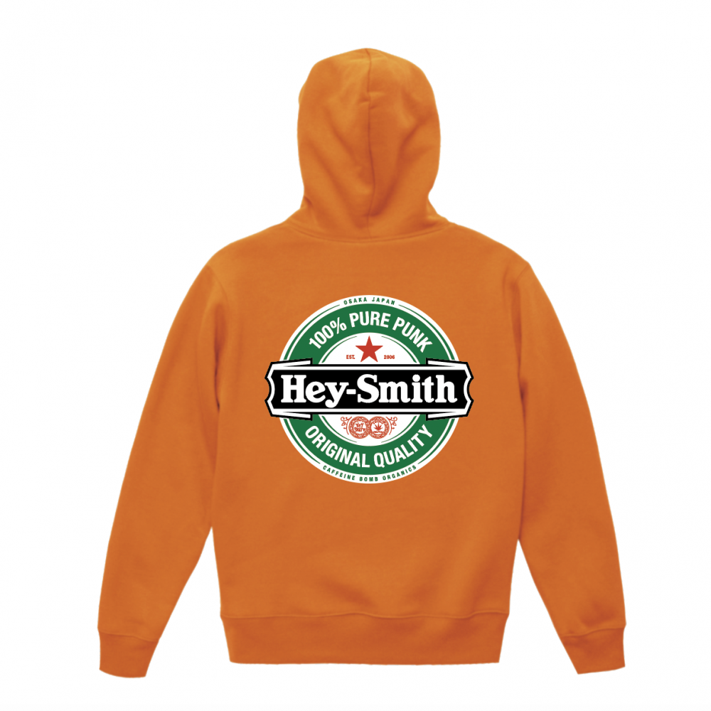 【HEY-SMITH】HEYneken zip-up hoodie