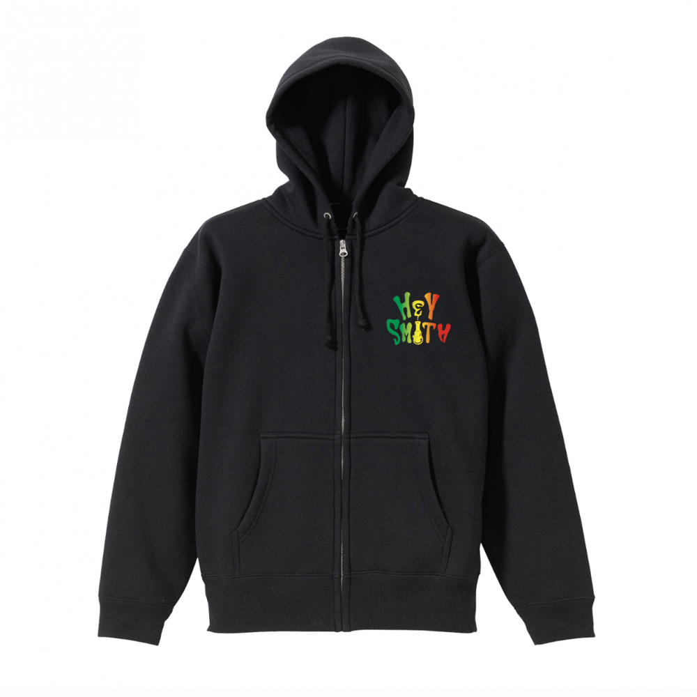 【HEY-SMITH】2021 LOGO zip-up hoodie