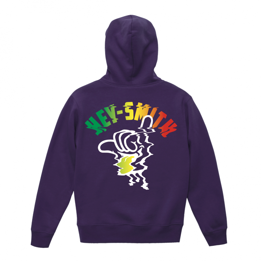 【HEY-SMITH】2021 LOGO zip-up hoodie