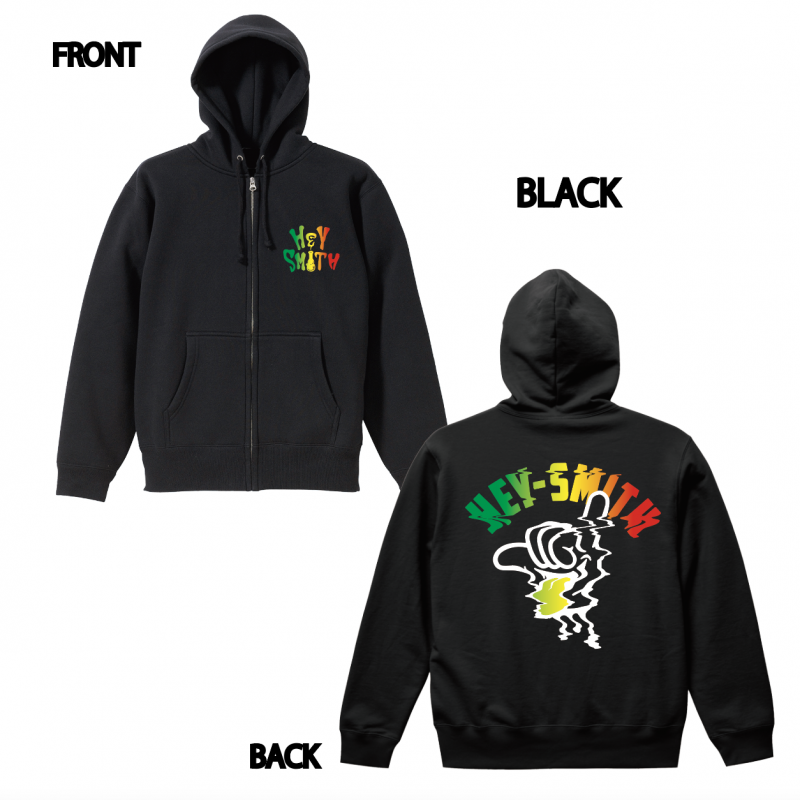 【HEY-SMITH】2021 LOGO zip-up hoodie ※受注生産